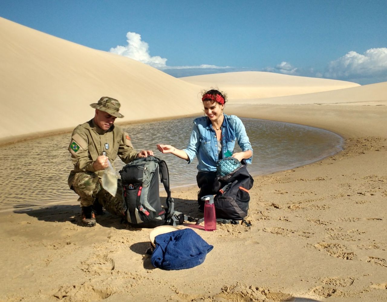 Coronel Leite e sua aluna
